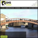 Screen shot of the Sarum Hardwood Structures Ltd website.
