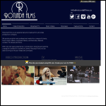 Screen shot of the Rotunda Films Ltd website.