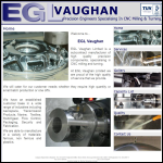 Screen shot of the EGL Vaughan Ltd website.
