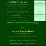Screen shot of the Engenius Ltd website.