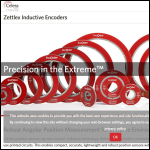 Screen shot of the Zettlex Printed Technologies Ltd website.