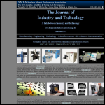 Screen shot of the The Journal of Industry & Technology website.