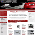 Screen shot of the JBS Auto Designs website.