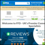 Screen shot of the FFD - Fridge Freezer Direct Ltd website.