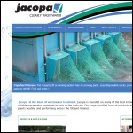 Screen shot of the Jacopa Ltd website.