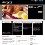 Screen shot of the Angies Angels Ltd website.