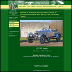 Screen shot of the A C Car Group Ltd website.
