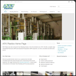 Screen shot of the AFK Plastics Ltd website.