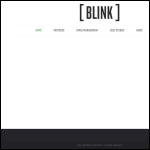 Screen shot of the Blink Cafes Ltd website.