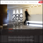 Screen shot of the AOC Interiors Ltd website.