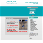 Screen shot of the S.T. Plumbing Ltd website.
