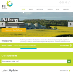 Screen shot of the FLI Water and Energy Ltd website.