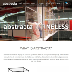 Screen shot of the Abstracta website.