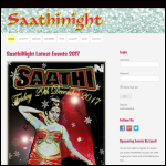 Screen shot of the Saathi House website.