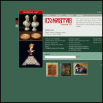 Screen shot of the Iconastas Ltd website.
