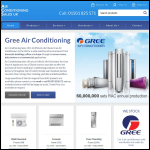Screen shot of the ACS Air Conditioning Systems website.