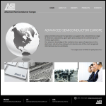 Screen shot of the Advanced Semiconductor (Europe) Ltd website.