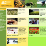 Screen shot of the Agricultural Information Services Ltd website.