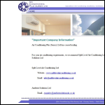 Screen shot of the Air Conditioning Plus (Surrey) Ltd website.