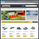 Screen shot of the All Tools Ltd website.