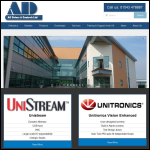 Screen shot of the Alldrives & Controls Ltd website.