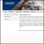 Screen shot of the Amazon Solutions Ltd website.