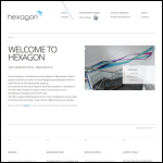 Screen shot of the Hexagon Drawing Services Ltd website.