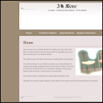 Screen shot of the John K Bone website.
