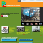 Screen shot of the Peniel Services Ltd website.