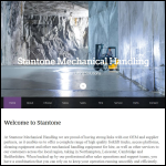 Screen shot of the Stantone Mechanical Handling Ltd website.
