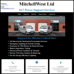 Screen shot of the MitchellWest Ltd website.
