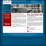 Screen shot of the Equip Storage Systems Ltd website.
