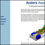 Screen shot of the Anders Associates Ltd website.