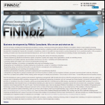 Screen shot of the FINNbiz Consultants website.