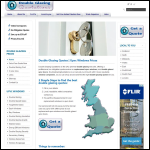 Screen shot of the Double Glazing Quotations website.