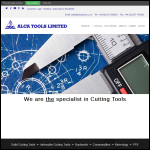 Screen shot of the Alca Tools Ltd website.