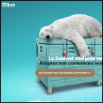 Screen shot of the OLIVO UK Ltd website.
