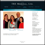 Screen shot of the Tremedici Ltd website.