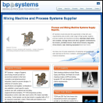 Screen shot of the BP Systems (Barvick Process Systems Ltd) website.