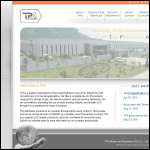 Screen shot of the TPA Engineering Ltd website.