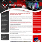 Screen shot of the Kingsview Optical Ltd website.