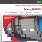 Screen shot of the C-Mech Services Ltd website.