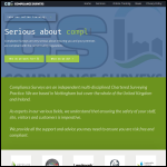 Screen shot of the Energy Audits & Surveys Ltd website.