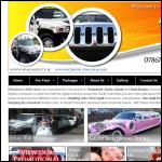 Screen shot of the Akm Limousines Ltd website.