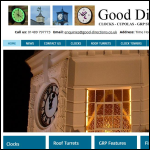Screen shot of the Good Directions Ltd website.