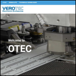 Screen shot of the Verotec Ltd website.