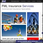 Screen shot of the FML Insurance Services website.