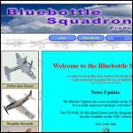 Screen shot of the Bluebottle Squadron Products Ltd website.