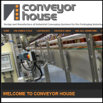 Screen shot of the Conveyor House Ltd website.