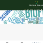 Screen shot of the Harris Tobias Ltd website.